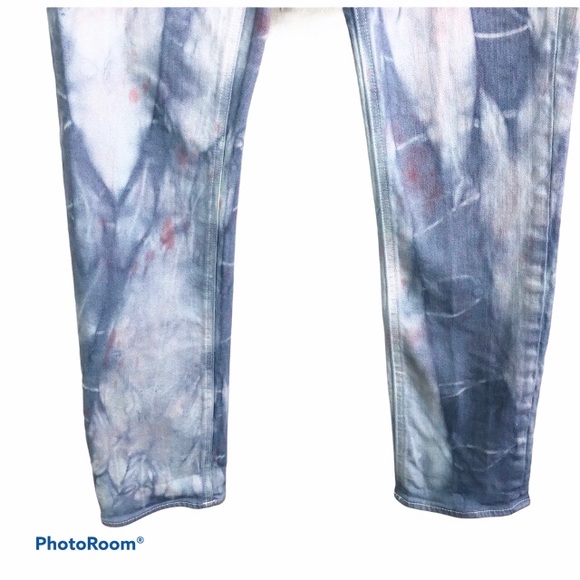 J Crew Factory Matchstick Skinny Jeans 26 Tie Dye - Picture 2 of 11